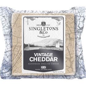 Queijo Cheddar Vintage Singleton's 200 gr