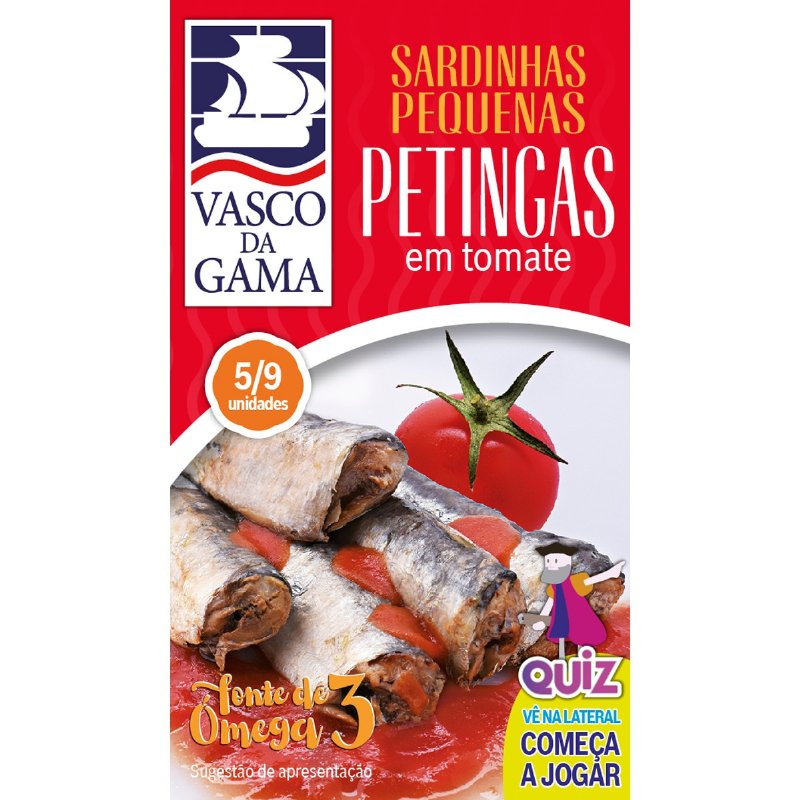 Petinga Em Tomate 90 g