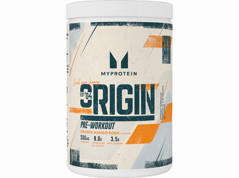 Pré-Treino Myprotein Origin Lar/ Man 600 g