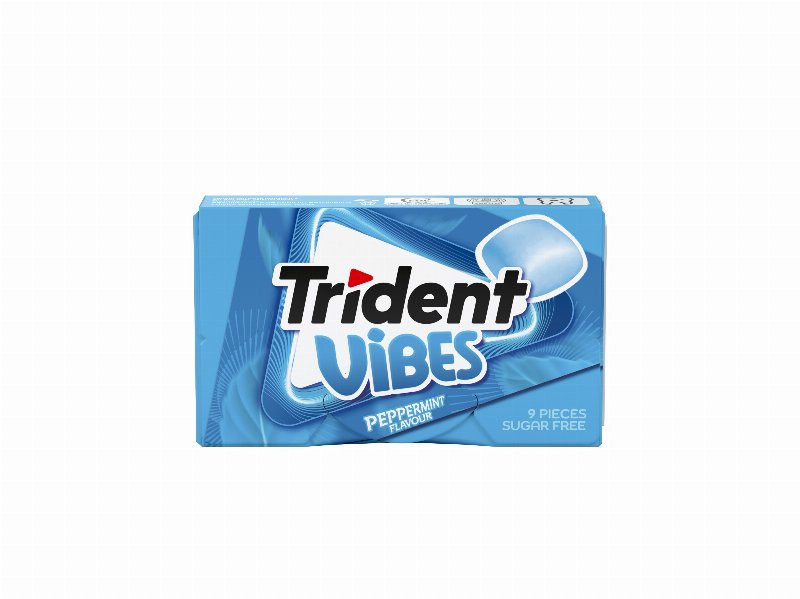 Pastilhas Sem Açúcar Trident Vibes Clutch Peppermint 21 gr