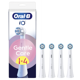 Recarga Escova De Dentes Elétrica Io Gentle Care Branca Oral-B 4 Un