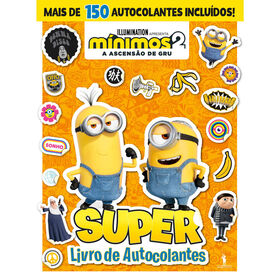 Mínimos 2 - A Ascensão De Gru - Super Livro De Autocolantes De Universal