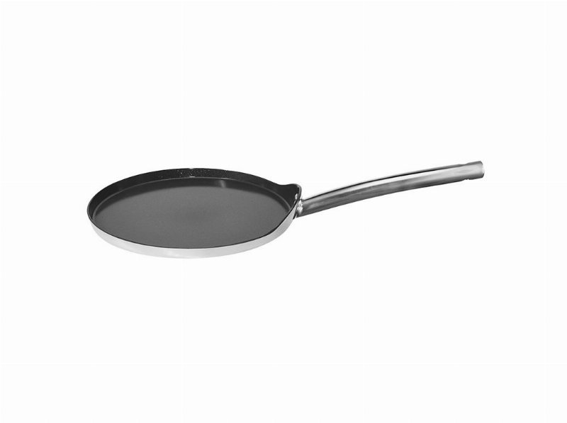 Crepeira Aluminio Reciclado Actuel Revestimento Cerâmico Preto 28Cm