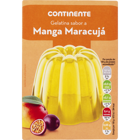 Gelatina Em Pó Manga Maracujá Continente 2 X 66 gr
