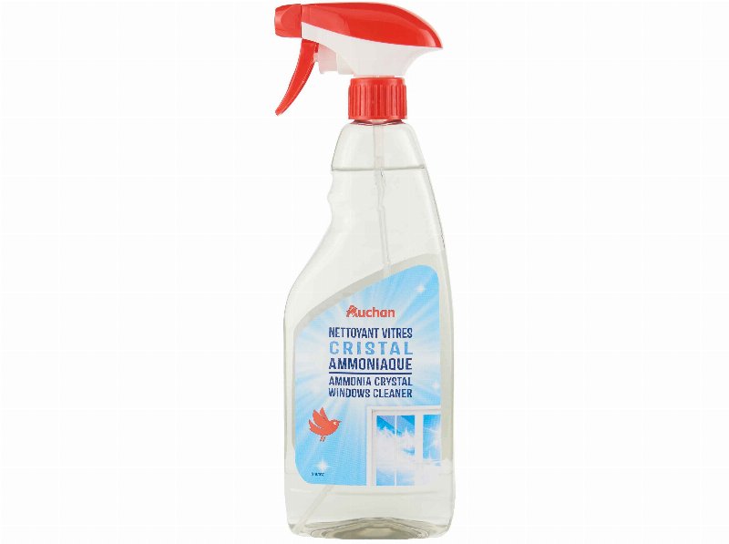 Spray Limpa Cristais Auchan Amoníaco 750 ml
