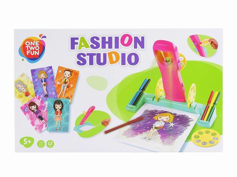Kit De Moda Com Projector One Two Fun