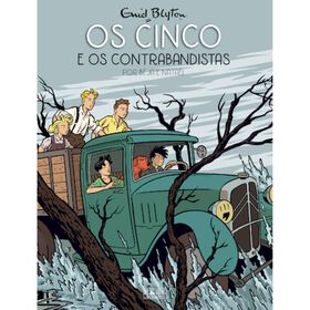 Banda Desenhada Nº 4 - Os Cinco E Os Contrabandistas De Enid Blyton