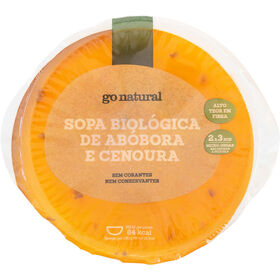 Sopa De Cenoura E Abóbora Biológica Go Natural 400 gr