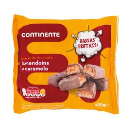 Snack De Chocolate Com Amendoim Continente 400 gr
