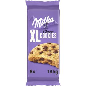 Bolachas Cookies Xl Pepitas De Chocolate Milka 184 gr
