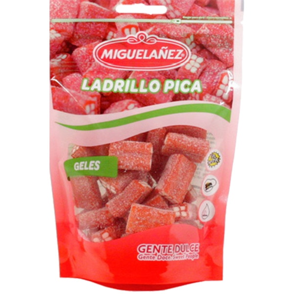 Gomas Quadrados Ácidos 165 g