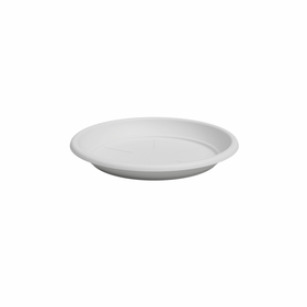 Prato Redondo Plástico 11,5Cm Branco Artevasi 1 Un