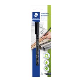 Marcador Permanente Médio De Tinta Preta Staedtler
