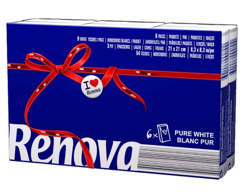 Lenços Renova De Papel Essential 6Un