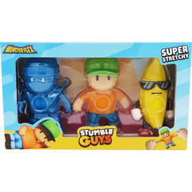 Stumble Guys - Pack 3 Figuras Monsterflex (Vários Modelos)