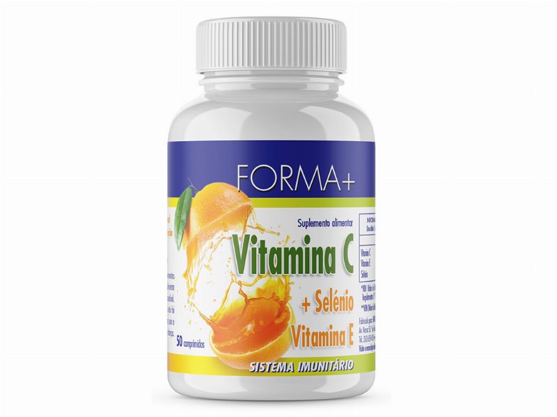 Suplemento Forma+ Vitamina C Selénio Vitamina E 50 Caps