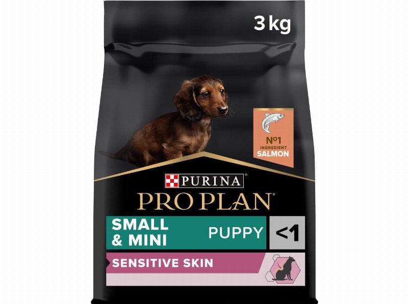 Ração Para Cão Júnior Pro Plan Small E Mini Com Pele Sensível 3 kg