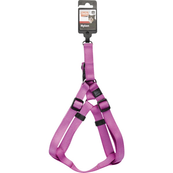 Peitoral Para Cão Nylon Step&Go Rosa M/L 1 unidade