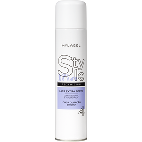 Laca Cabelo Fixação Extra Forte Mylabel 400 ml