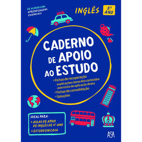 Caderno De Apoio Ao Estudo - Inglês 5.º Ano De Clara Bugalhão E Ana Santos