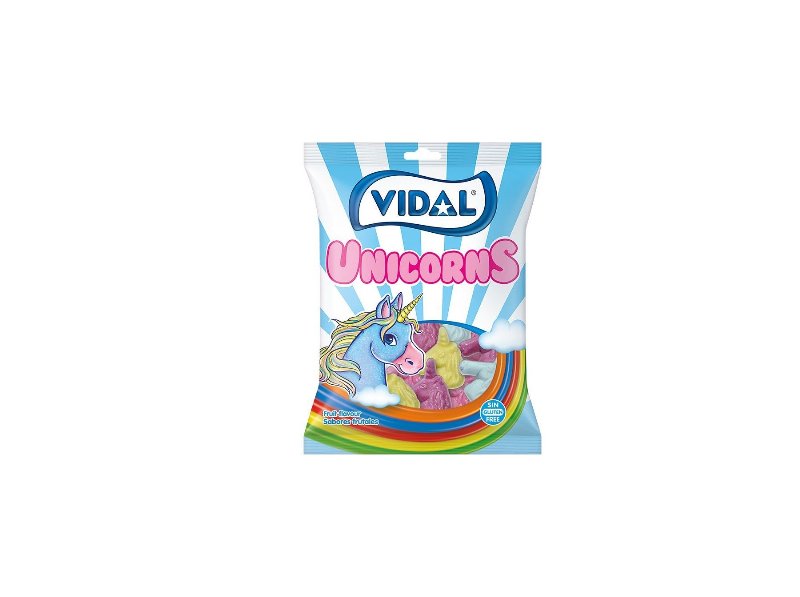 Gomas Vidal Unicornios Jelly 90 g