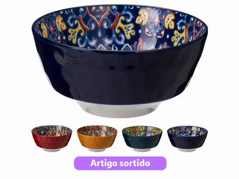 Taça Decorada Porcelana 16Cm Modelos Sortidos