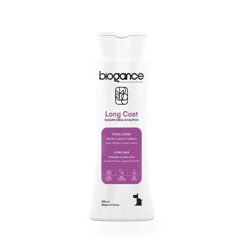 Champô Para Cão Com Pêlo Comprido 250 ml
