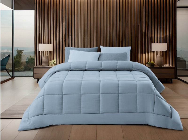 Edredão Microfibra Homespecial Liso 220X240Cm