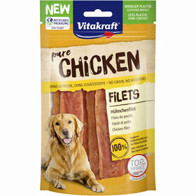 Snack Para Cão Pure Meat Filete Frango Vitakraft 80 g