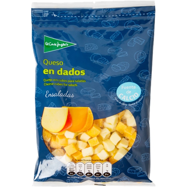 Queijo Em Cubos Para Saladas 200 g
