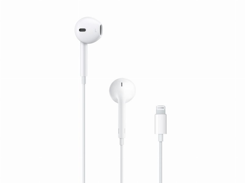Auriculares Com Fio Apple Mwty3Zm/A Earpod Lightning