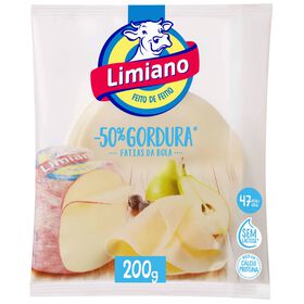 Queijo Flamengo Sem Lactose Light Fatiado Limiano 200 gr