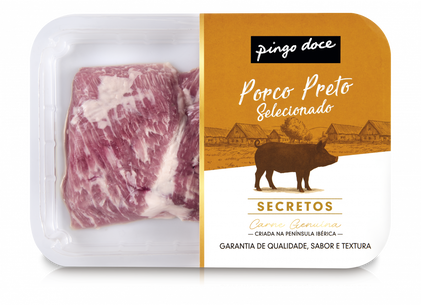 Secretos De Porco Preto Selecionado Pingo Doce 0.33Kg