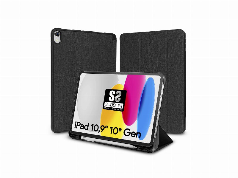 Capa Subblim Ipad 109" 10A Gen Black