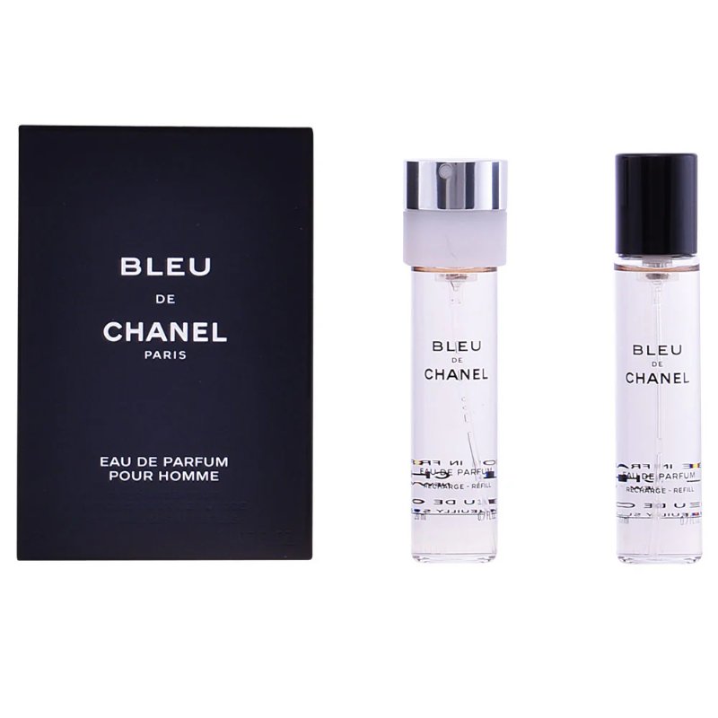 Chanel Bleu Eau De Parfum Vaporizador Refill 3 X 20 ml