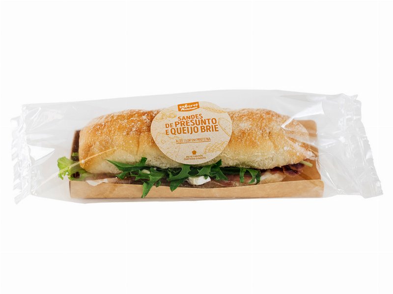 Sandes De Presunto E Queijo Brie Sabores Auchan Un