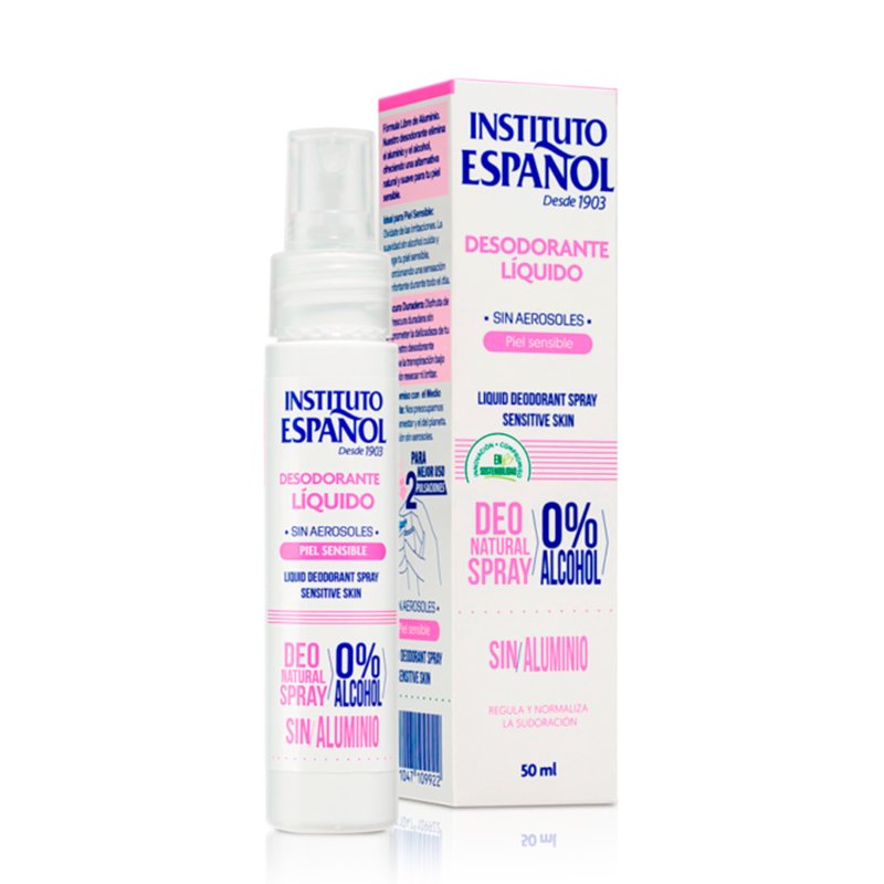 Desodorizante Liquido Para Peles Sensiveis 50 ml