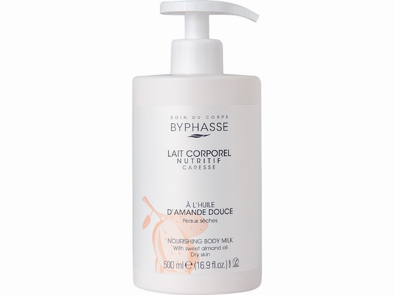 Leite Corporal Byphasse Oleo Amendoas P. Seca 500 ml