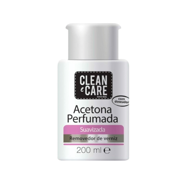 Acetona Perfumada Com Doseador Clean E Care 200 ml