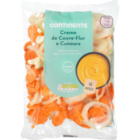 Preparado Para Creme De Couve Flor E Cenoura Continente 800 gr