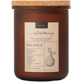 Vela Em Copo Com Tampa 220 g Balance Kasa