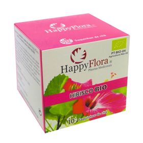 Infusão Hibisco Saquetas Happyflora 10 Un