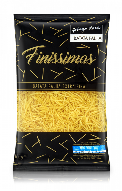 Batatas Fritas Palha Finíssima Pingo Doce 0.18Kg