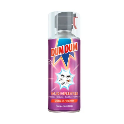 Inseticida Em Spray Multi-Insetos Dum Dum 0.25L