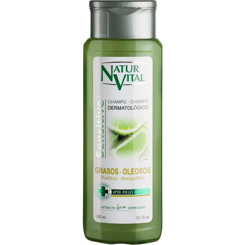 Champô Para Cabelo Oleoso Hipoalergénico 300 ml