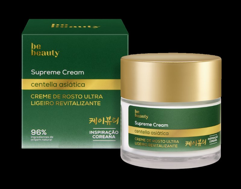 Creme De Rosto Centella Asiática Be Beauty 0.05L