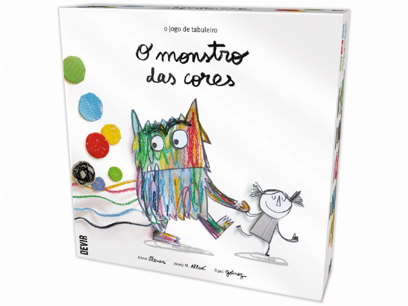 Jogo Tabuleiro Devir Monstro Das Cores