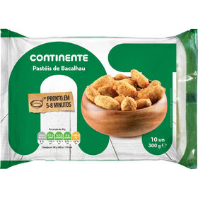Pastéis De Bacalhau Continente 300 gr