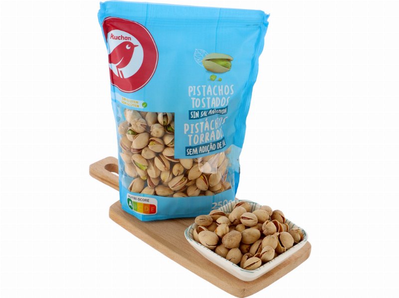Pistachios Torrados Auchan Sem Sal 250 g