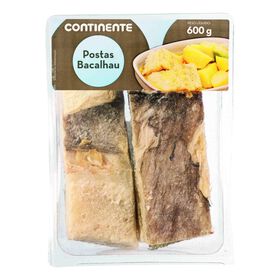 Postas De Bacalhau Seco Continente 600 gr